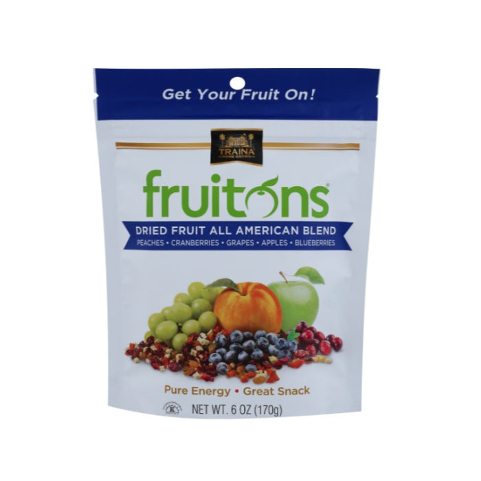 Traina Fruitons All American Blend 6 OZ – Pack of 8