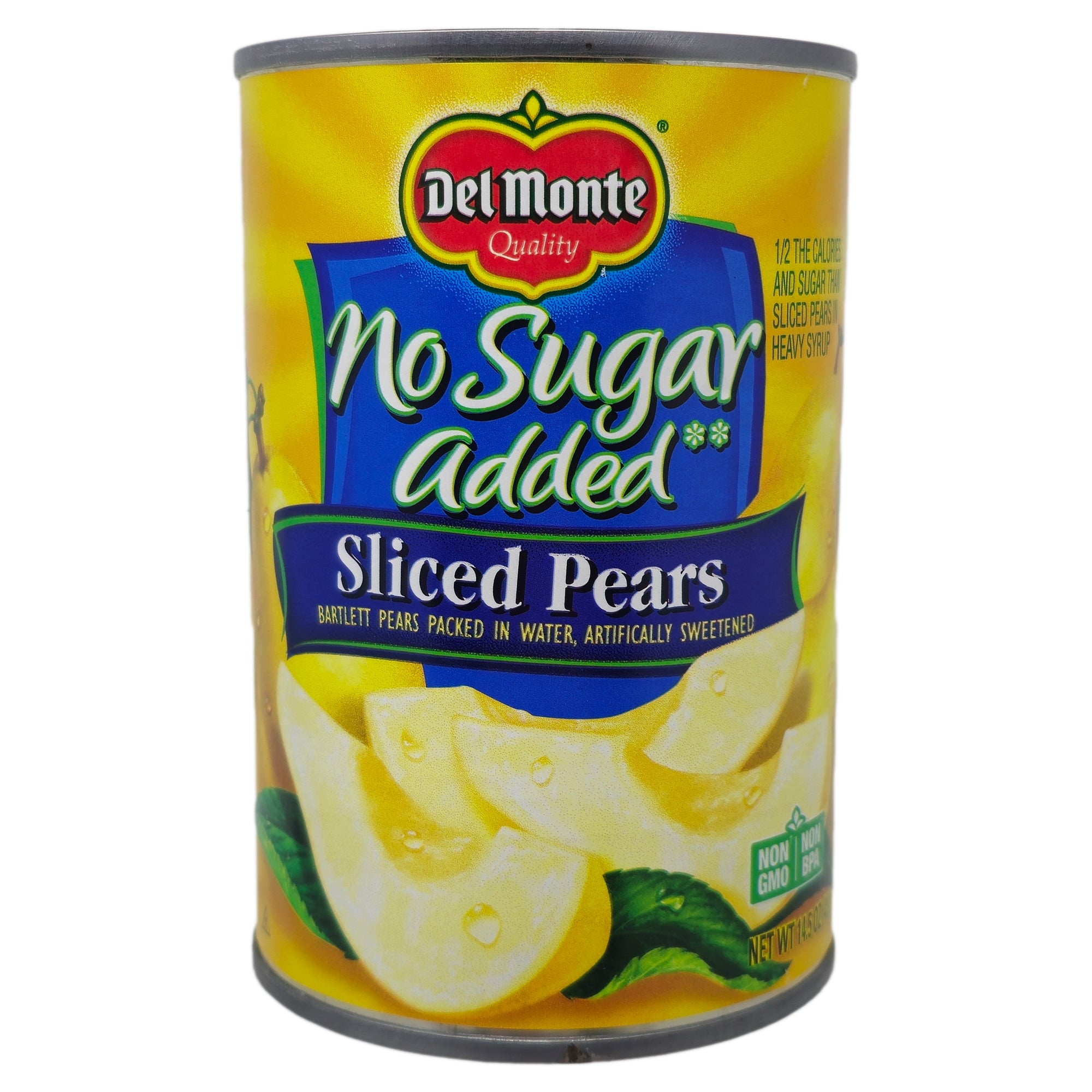 Del Monte No Sugar Added Sliced Pears – 14.5oz.