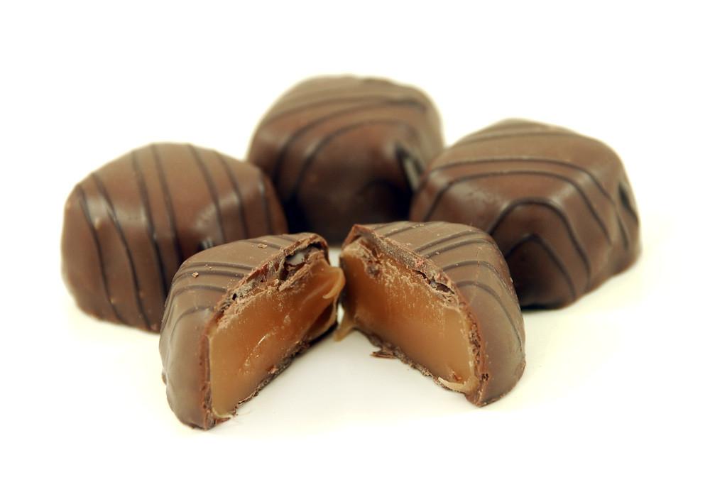 Asher’s Milk Chocolate Covered Caramels with Dark String
