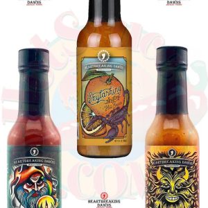 Heartbreaking Dawns Fruity Heat Hot Sauce Gift Set, 3/5oz.