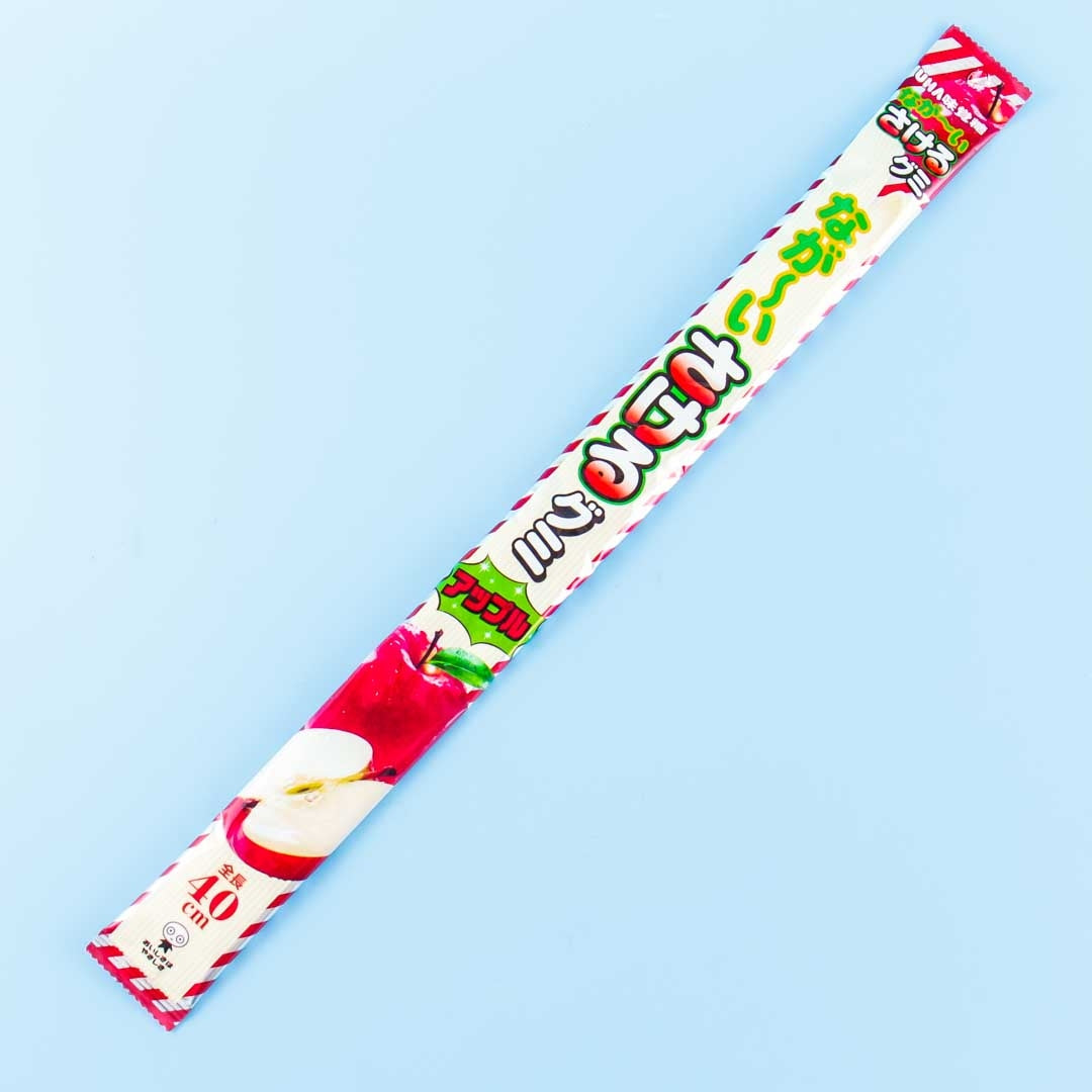 UHA Long Sakeru Peeling Gummy – Apple