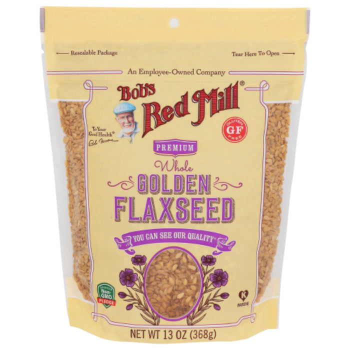 Bob’s Red Mill – Flaxseed, Golden, 13 Oz | Pack of 4