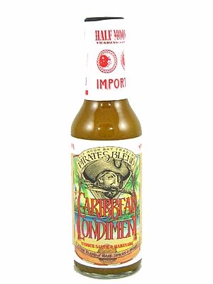 Caribbean Condiment Hot Sauce, 5oz.
