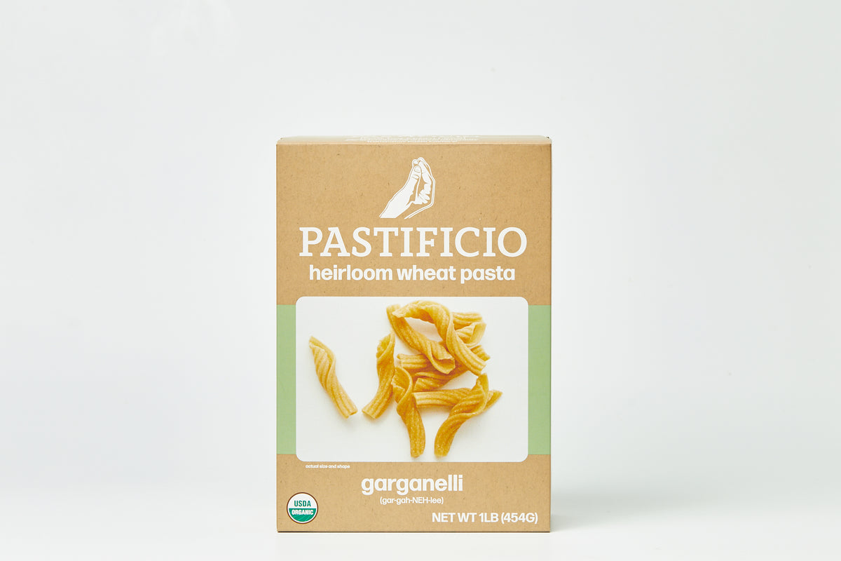 Pastificio Boulder GARGANELLI Heritage Ancient Wheat Pasta Box – 6 boxes x 16 oz case