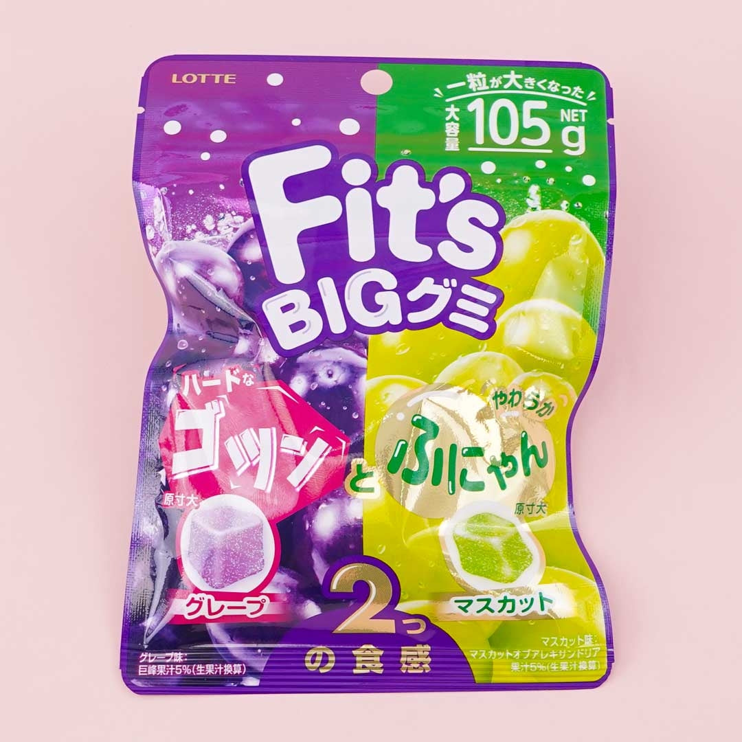 Lotte Fit’s BIG Gummy – Grape & Muscat