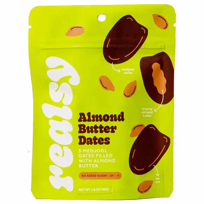 Realsy – Filled Medjool Dates, 1.8oz | Multiple Flavors