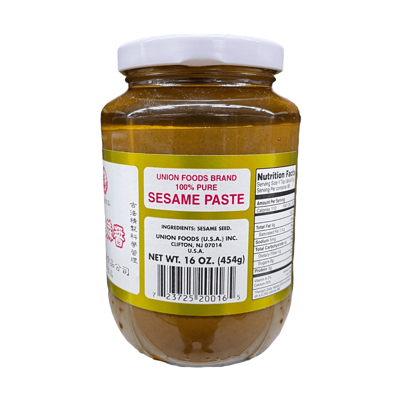 Union Foods Brand 100% Pure Black Sesame Paste