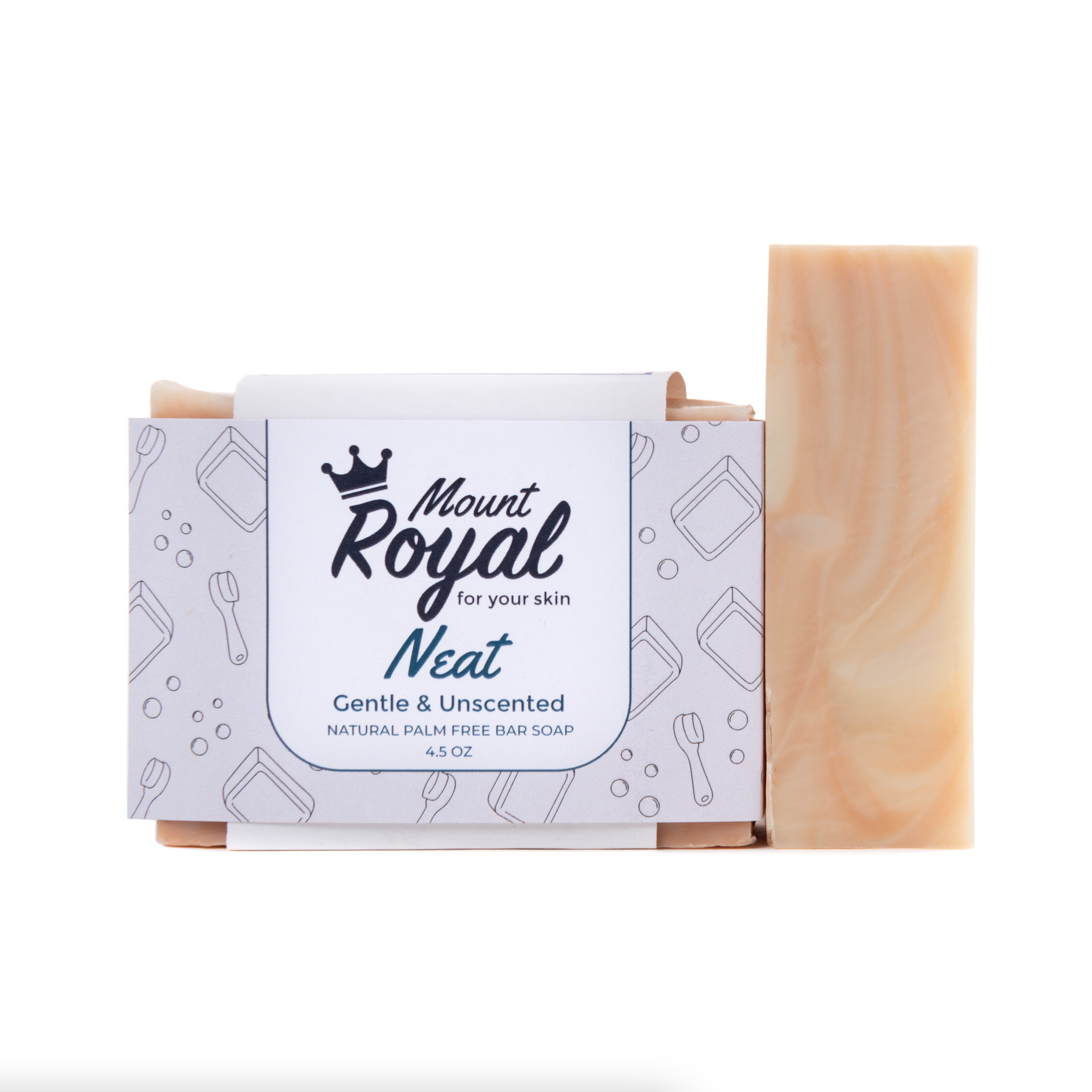 Mount Royal Soaps – Neat- Gentle & Unscented Bar