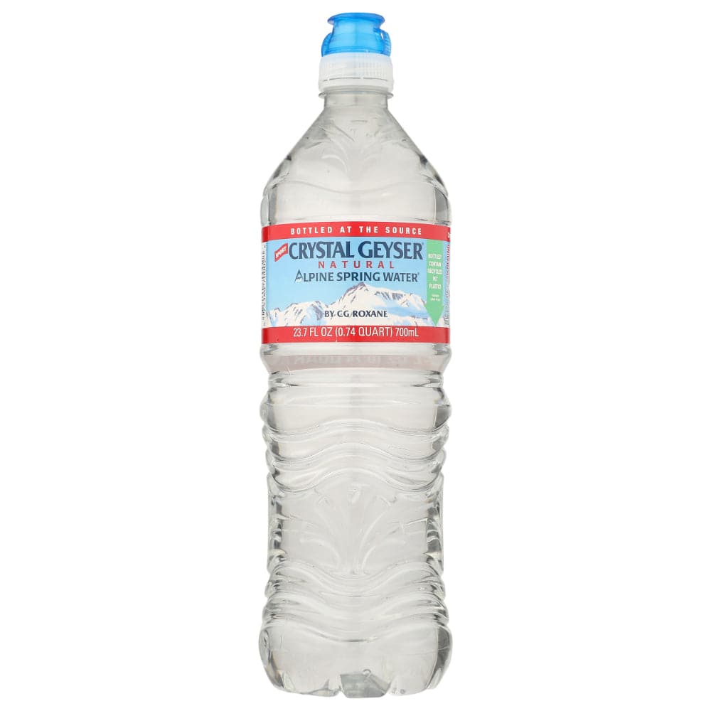 Crystal Geyser – Alpine Spring Water Natural Sport Cap, 23.7 Floz