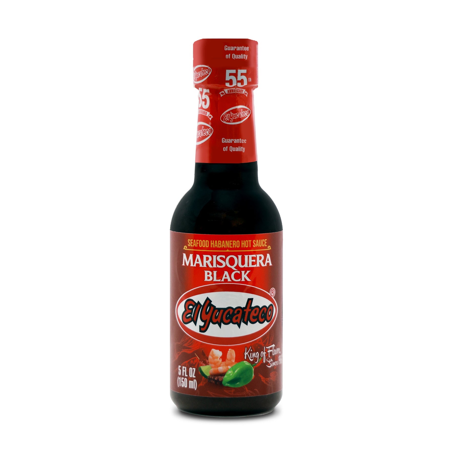 El Yucateco Black Marisquera Hot Sauce – 5oz