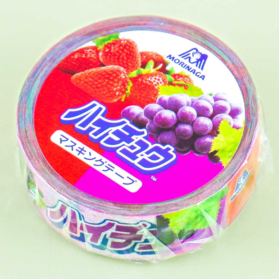 Hi-Chew Strawberry & Grape Washi Tape