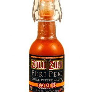 Zulu Zulu Garlic Peri Hot Sauce, 6.5oz.