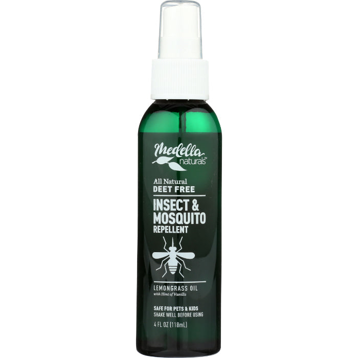 Medella Naturals – Mosquito Insect Repellent, 4 fl oz – Pack of 3