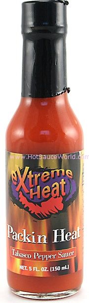 Packin Heat Hot Sauce, 5oz.