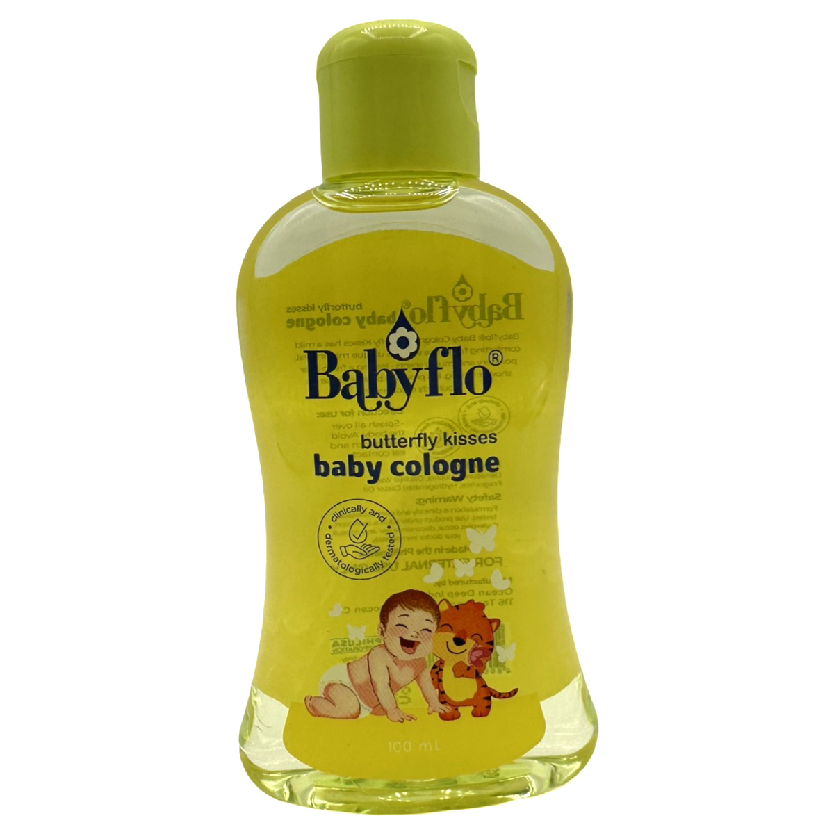 Babyflo – Baby Cologne – Butterfly Kisses (Yellow) – 100 ML