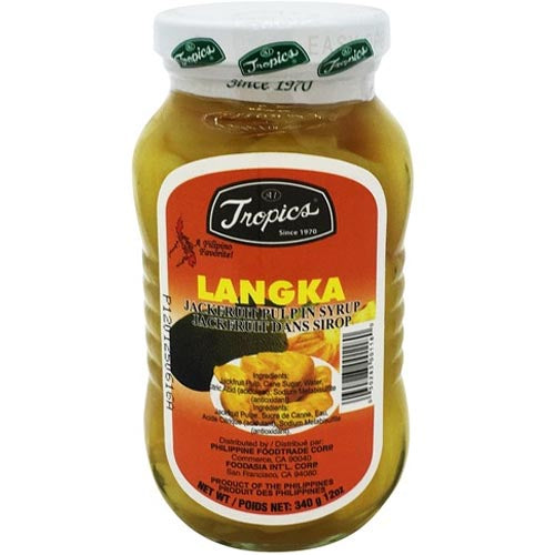 Tropics – Langka – Jack Fruit Pulp in Syrup – 12 OZ