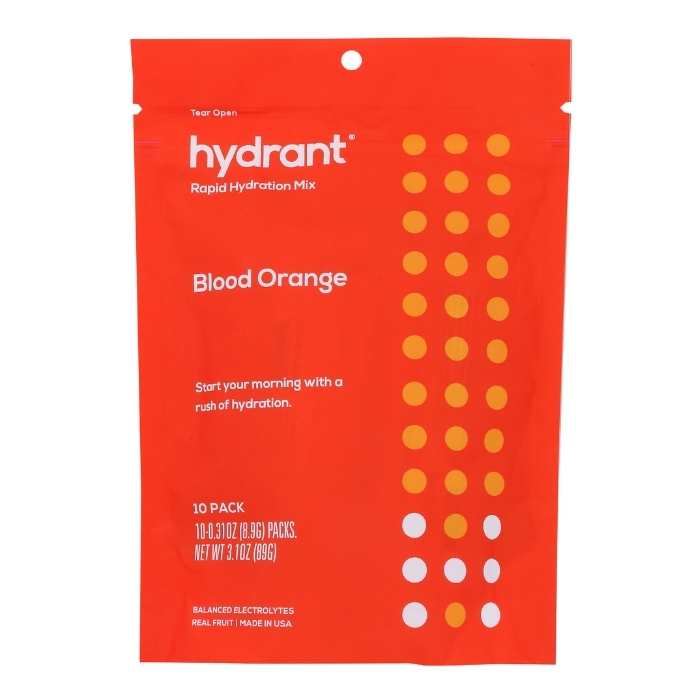 Hydrant – Hydrate Blood Orange Hydration Mix, 10 Sachets