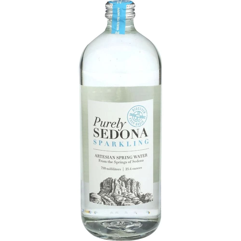 Purely Sedona – Sparkling Artesian Spring Water, 25.4 oz