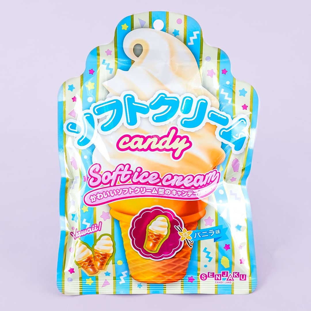 Senjaku Soft Serve Ice Cream Candy – Vanilla