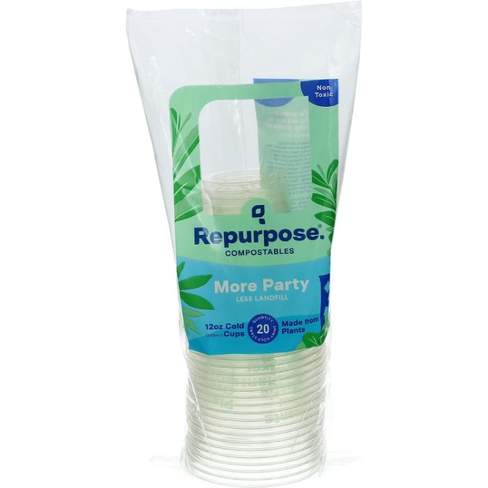 Repurpose Cup Cold 12oz 20pc – Pack Of 12