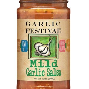 Salsa Mild Garlic Garlic Festival Foods 12