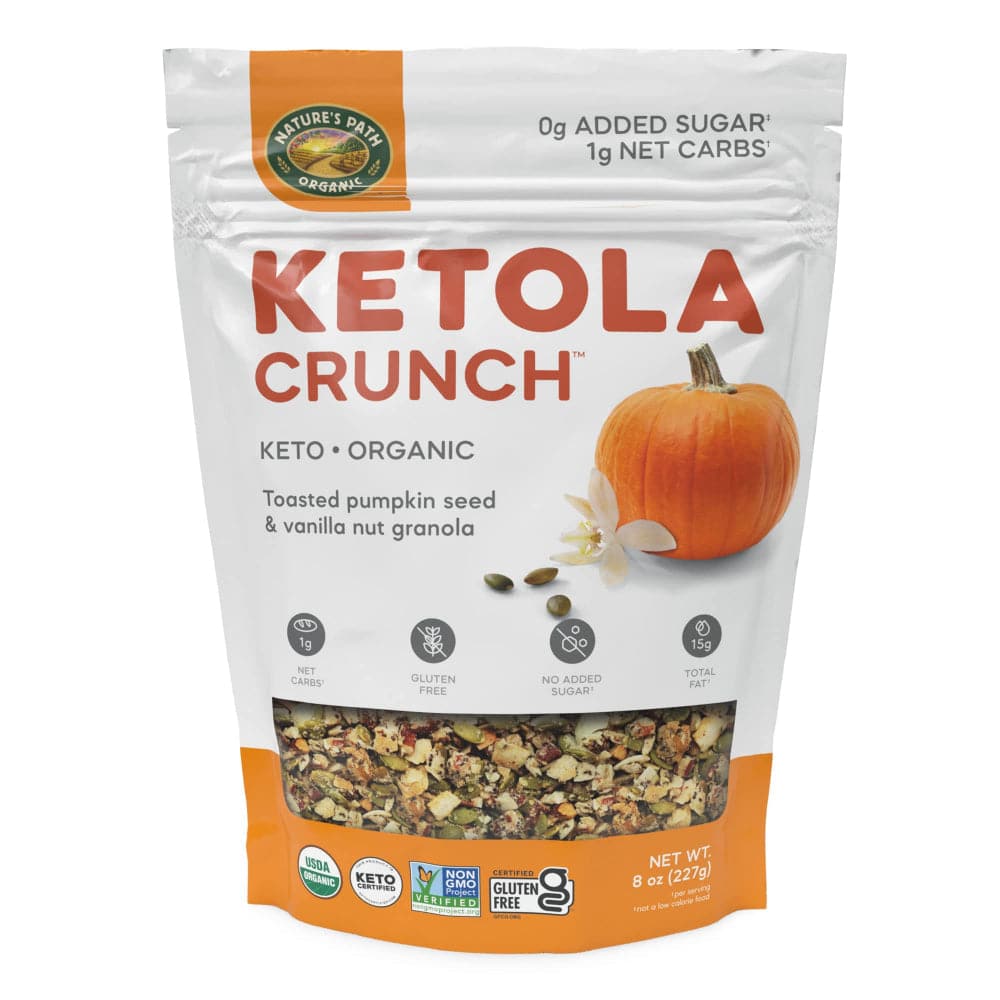 Nature’s Path – Organic Keto Crunch Toasted Pumpkin Seed 8 OZ – (Pack
