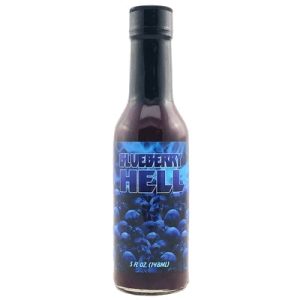 Hot Sauce HellFire Blueberry Hell Reaper 5 oz Heat 6