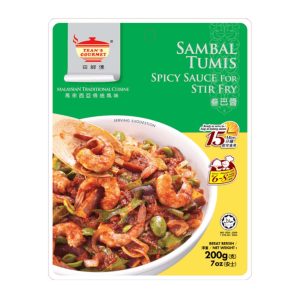 Tean’s Gourmet Sambal Tumis Spicy Sauce for Stir Fry