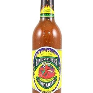 Ring Of Fire Chipotle Garlic Hot Sauce, 12.5oz.
