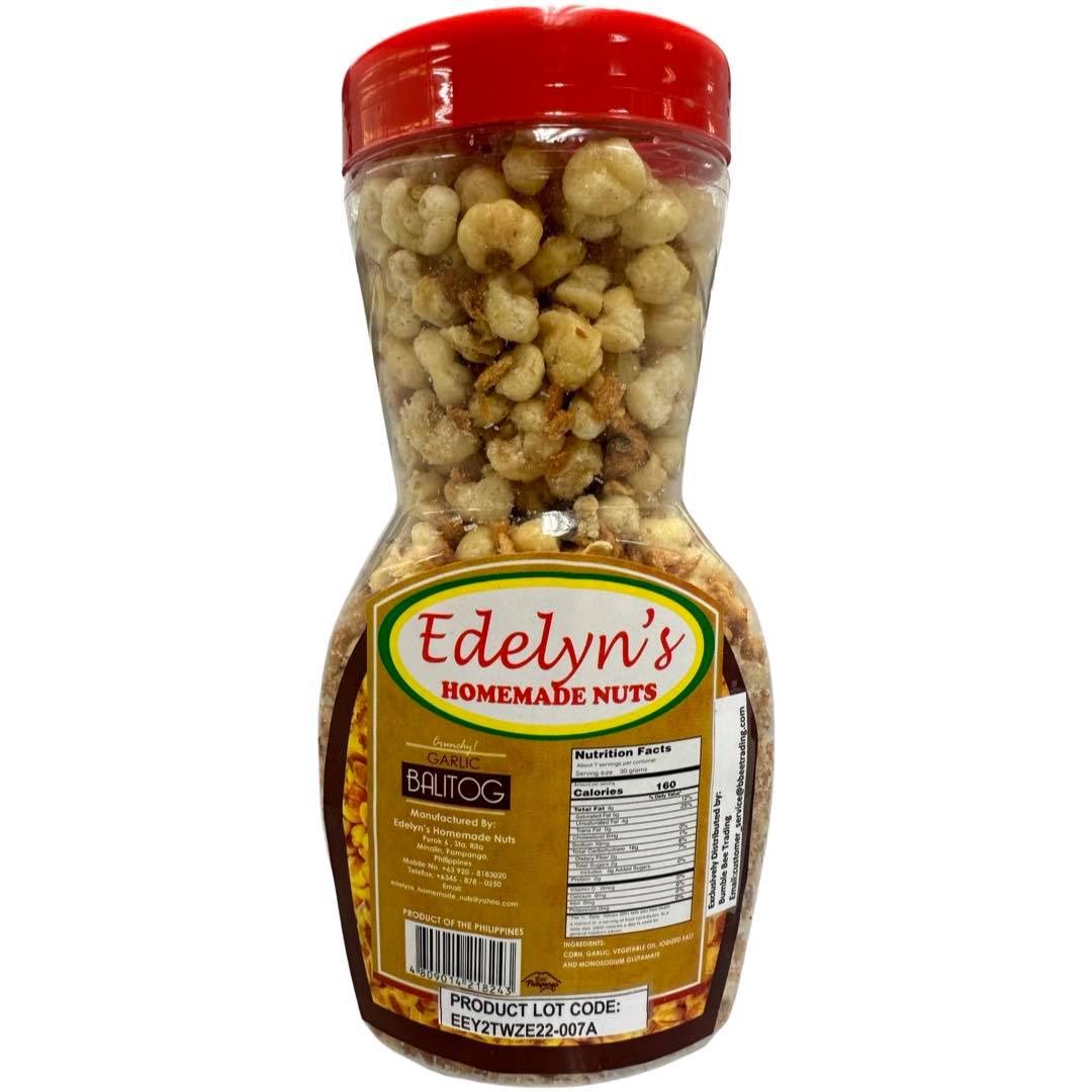 Edelyn’s – Homemade Nuts – Garlic Balitog Jar – 195 G
