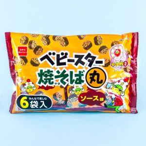 Baby Star Yakisoba Maru Sauce Noodle Snack Multi Pack – 6 pcs