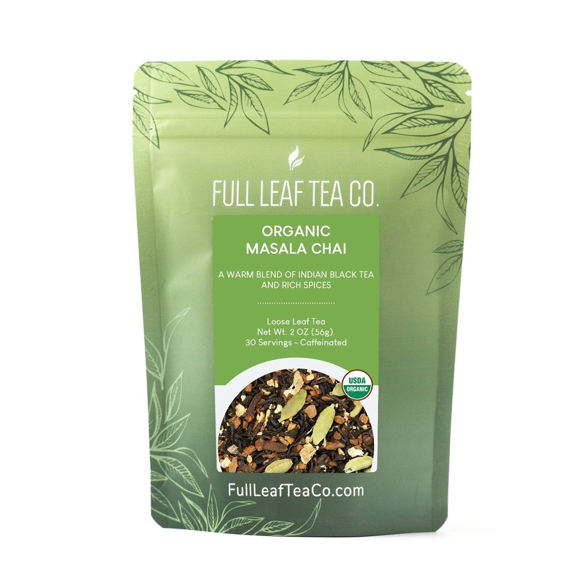 Organic Masala Chai Retail Bags – Case of 6