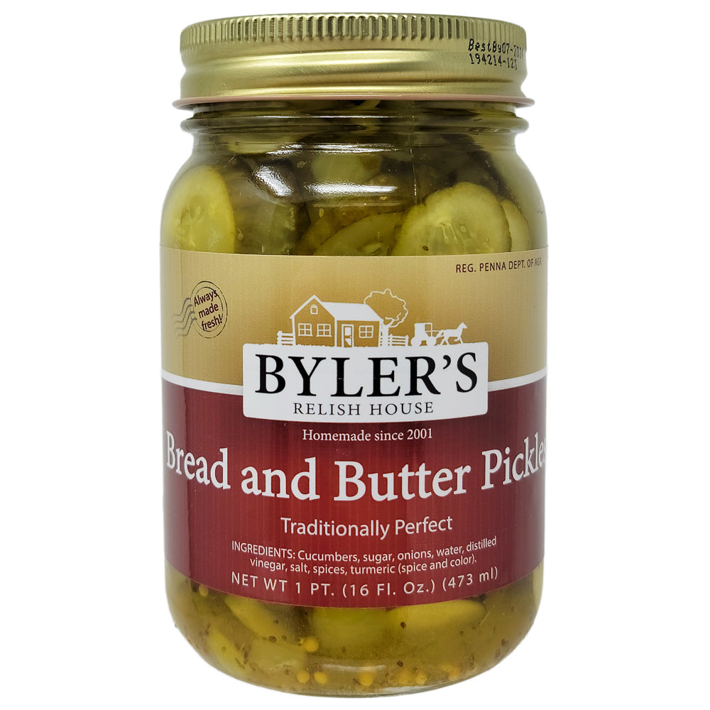 Byler’s Bread & Butter Pickles – 16oz.