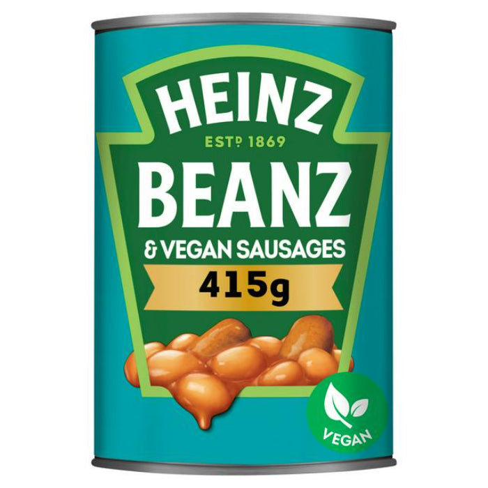 Heinz – Baked Beans and Vegan Sausages, 415g
