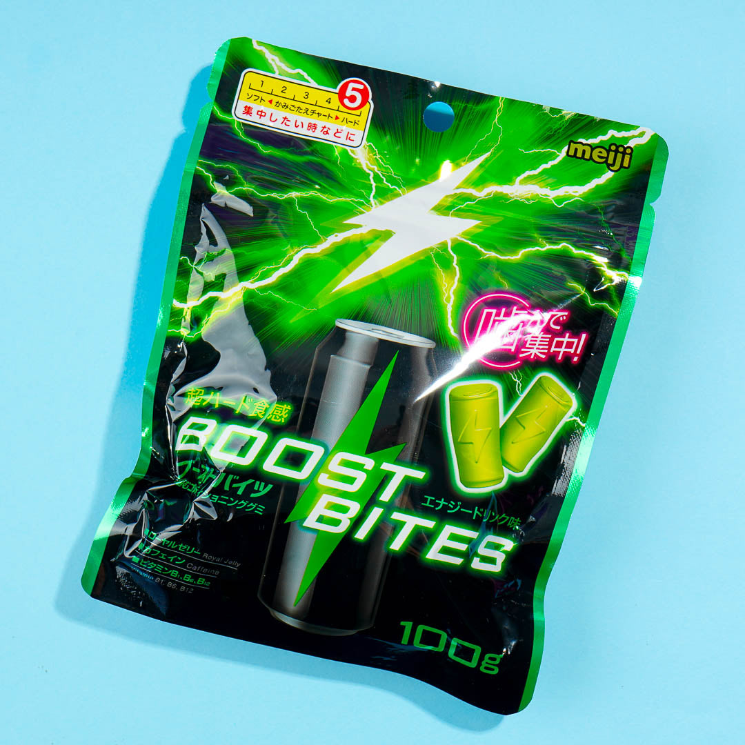 Meiji Boost Bites Gummy Candy – Energy Drink