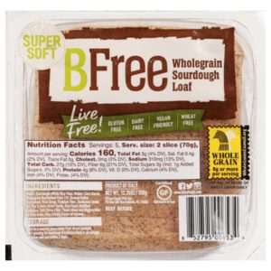 BFree – Bread Wholegrain Loaf, 12.35 OZ – Pack Of 6