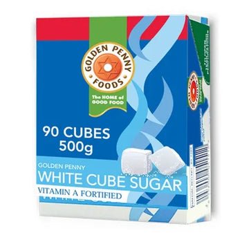Golden Penny Cube Sugar – Convenient 500g Pack for Quick Sweetening