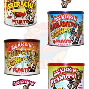 Ass Kickin Nuts Gift Set, 4/12oz.