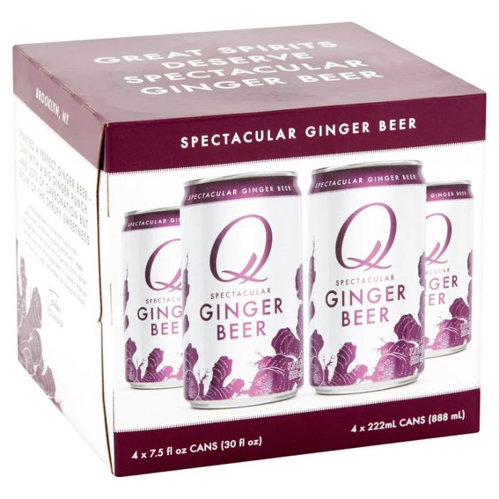 Q Tonic – Ginger Beer Tropical, 30 fl oz | Pack of 6