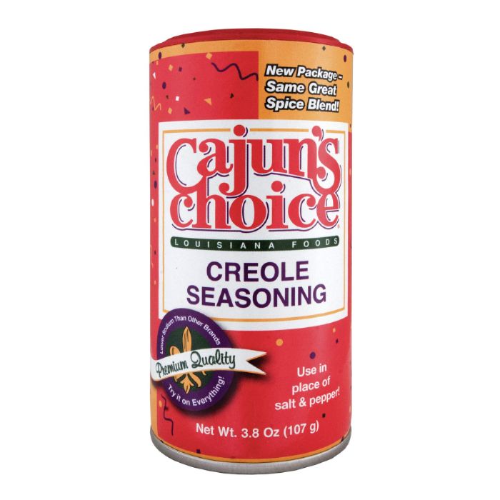 Cajuns Choice – Creole Seasoning, 3.8 Oz (Pack Of 12)