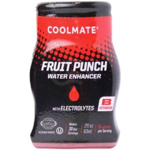 Coolmate Fruit Punch Water Enhancer with Electrolytes and B Vitamins, 2 fl oz