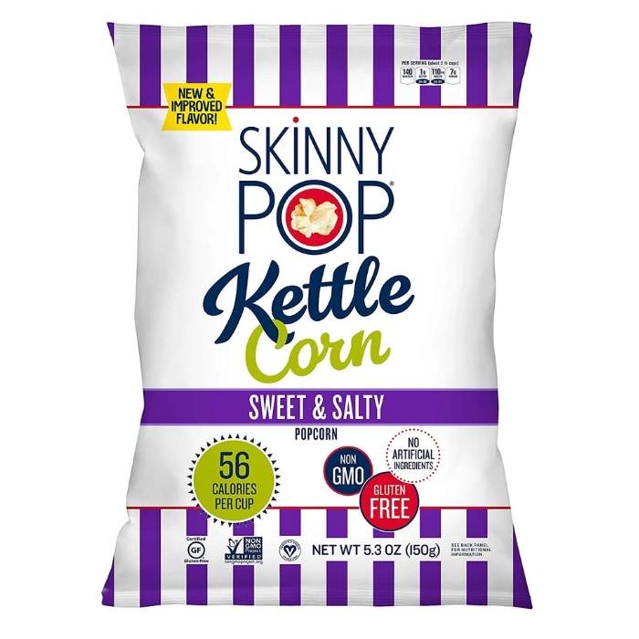 Skinny Pop – Sweet & Salty Kettle Popcorn, 5.3oz