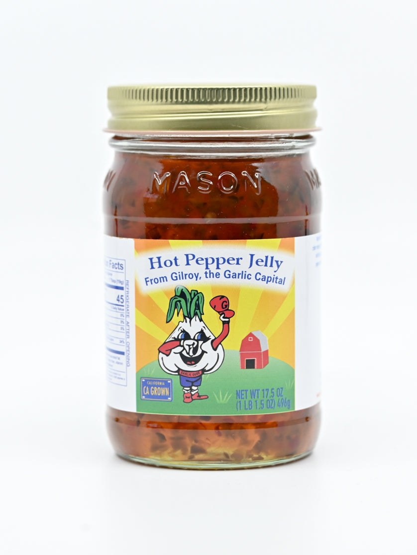Jelly Hot Pepper Jelly Garlic Dude 17.5