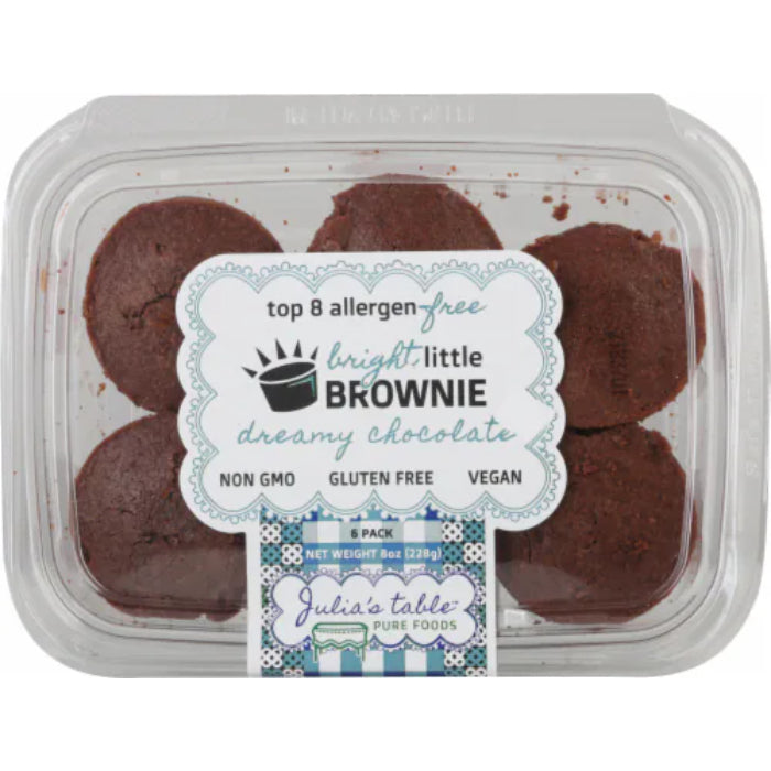 Julias Table – Brownie Choco Dream 6Ct 8 Oz – (Pack of 12)
