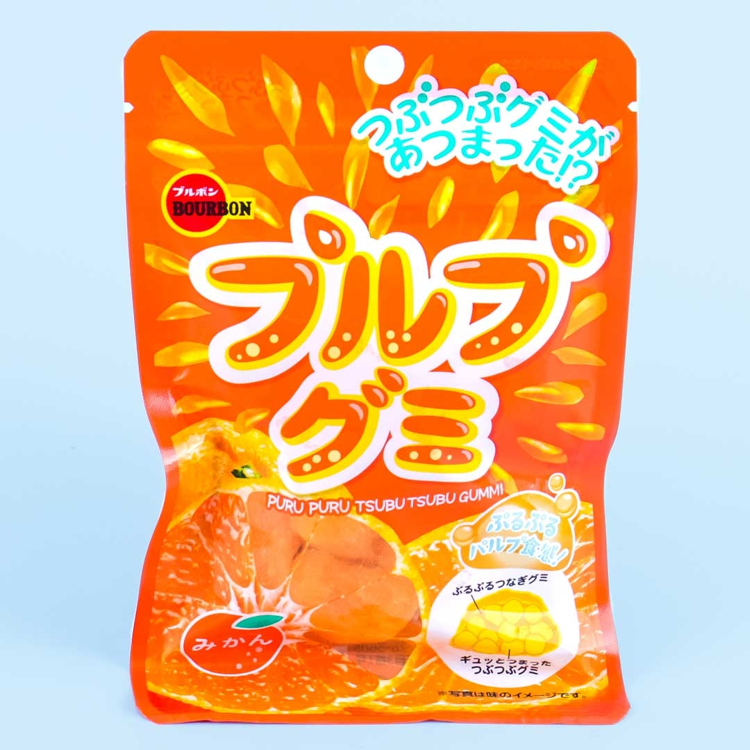 Bourbon Purupugumi Gummies – Mandarin Orange