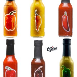 CaJohn’s Simply Chili Select Puree Gift Set, 6/5oz.