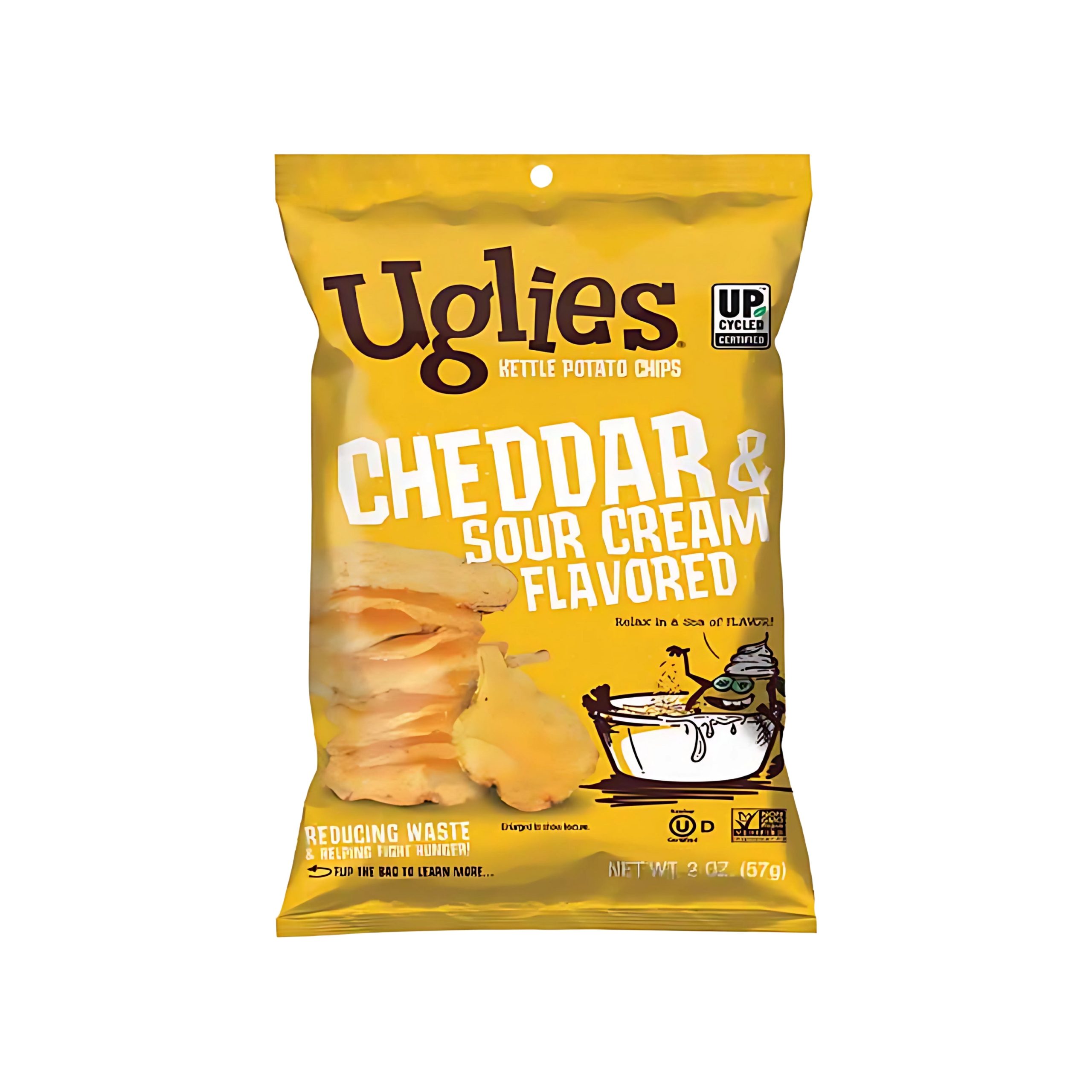 Uglies Kettle Chips Cheddar & Sour Cream (USA)