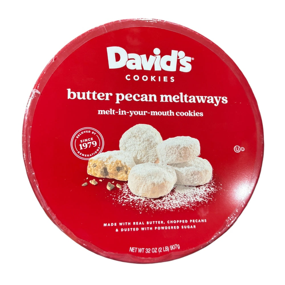 David’s Cookies Butter Pecan Meltaways