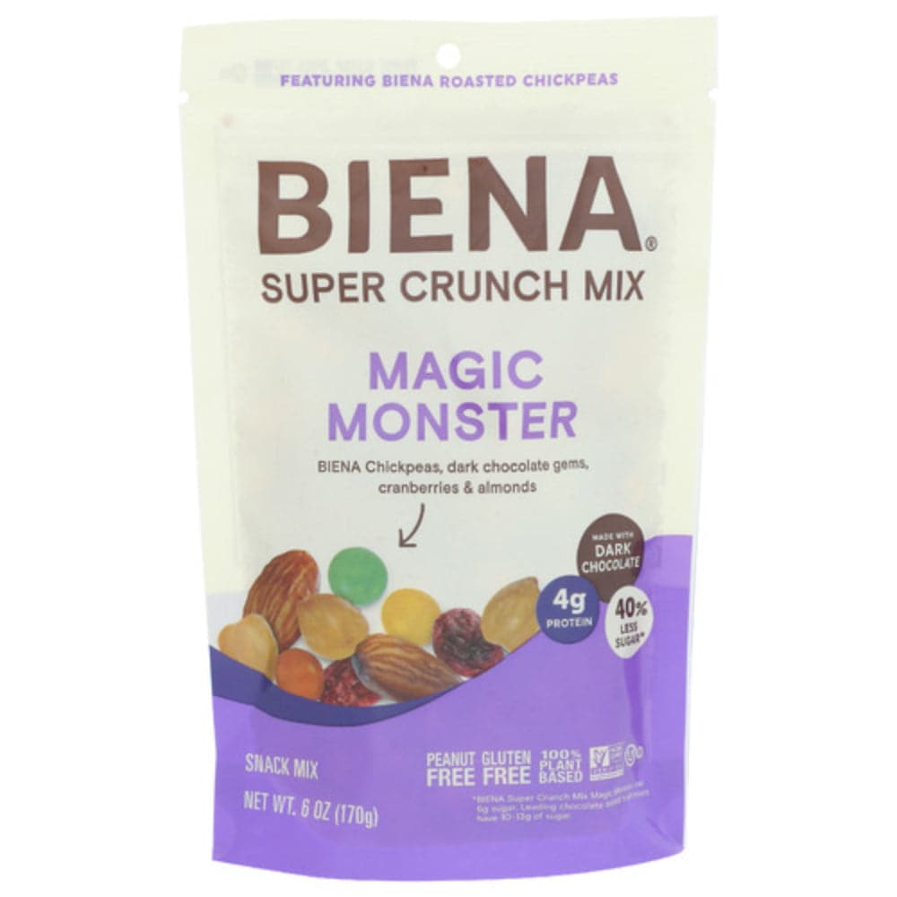 Biena – Magic Monster Super Crunch Mix, 6 OZ – Pack Of 8