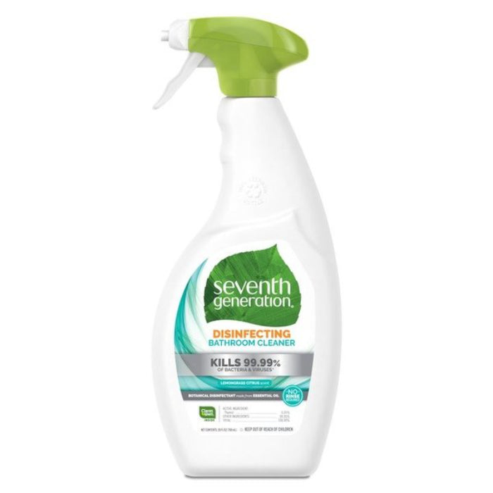 Seventh Generation – Lemongrass Bathroom Cleaner, 26 Oz (Pack of 8)